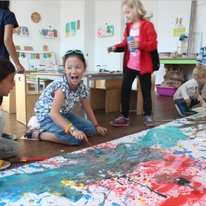 action painting